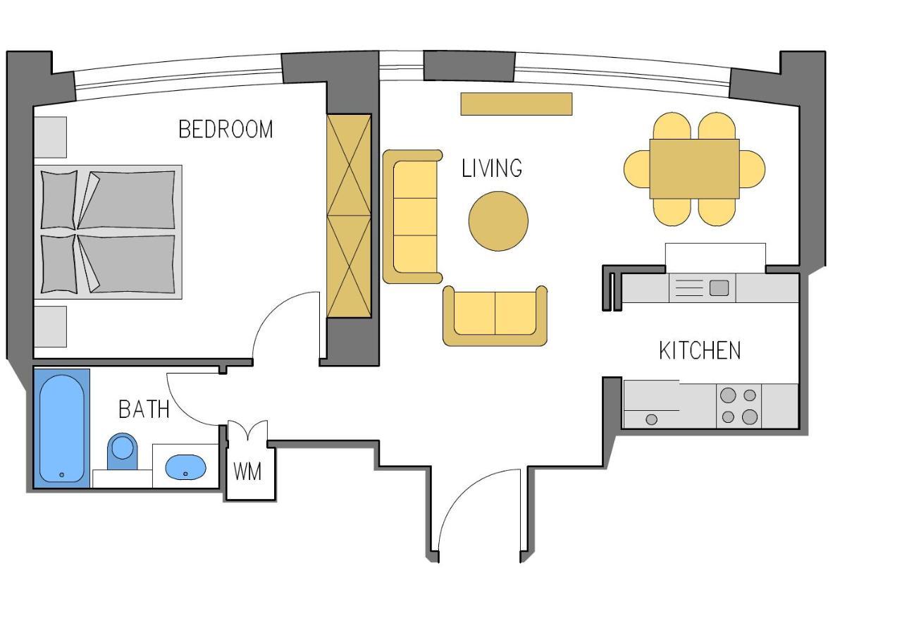 Xanadubai Loft Tower - Your Home Away From Home In Downtown Dubai! Bagian luar foto